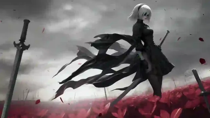 2b In Crimson Bloom