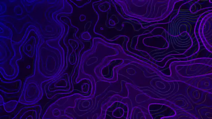 Abstract Purple Topo