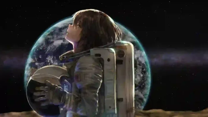 Anime Girl Astronaut