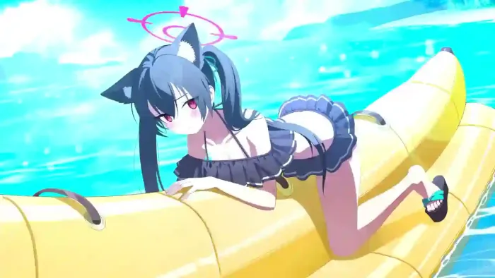 Anime Girl Swimsuit