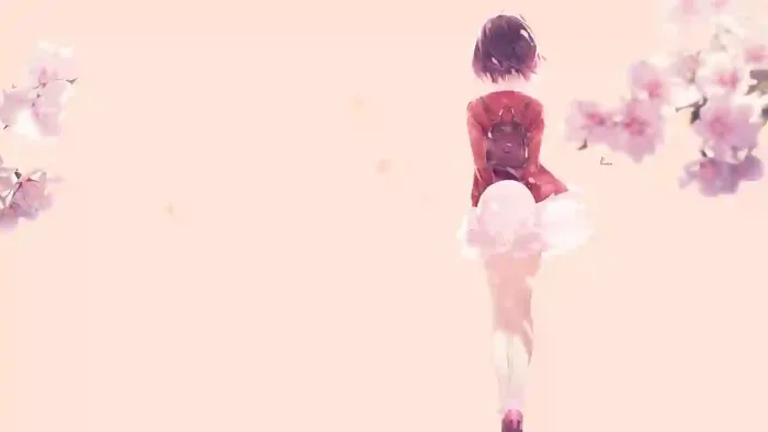 Anime Girl Walking