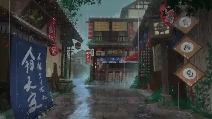 Anime Town Rainfall