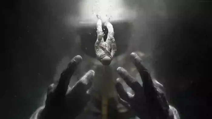 Astronaut And Hands