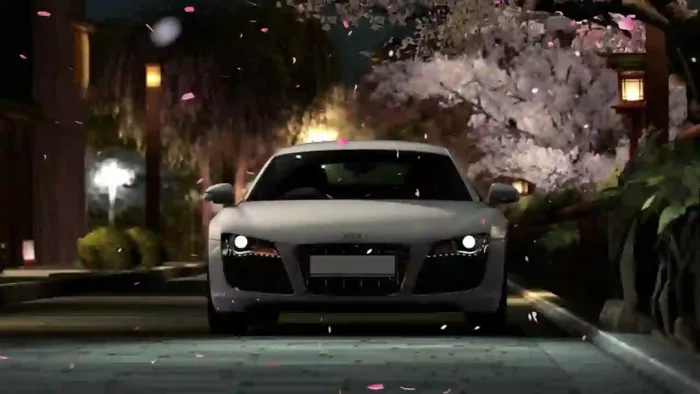 Audi R8 Near Sakura