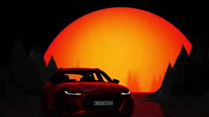 Audi Rs 7 Sportback Under The Rain