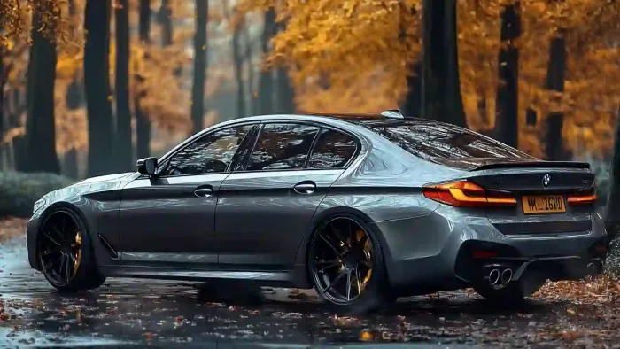 Bmw 5 Fall Roads