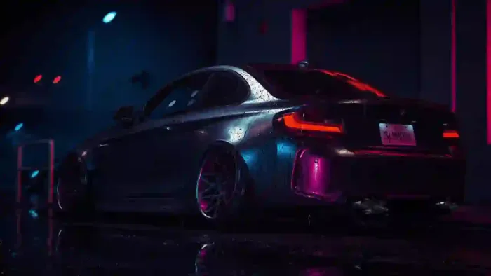 Bmw M2 In Rain