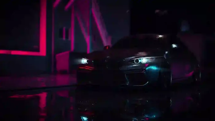 Bmw M2 Under The Rain
