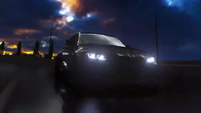 Bmw M3 Black At Night