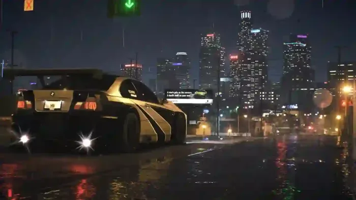Bmw M3 In Rain
