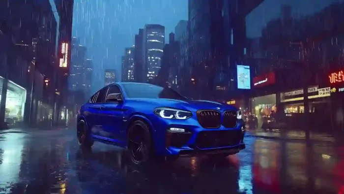 Bmw X4 In City