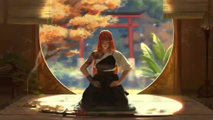 Catana Girl Meditating