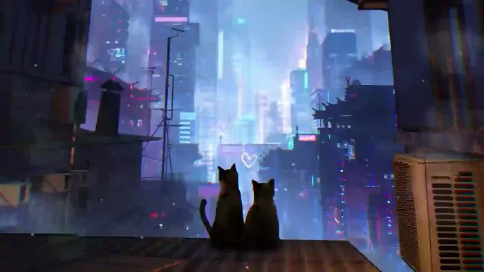 Cats In Love