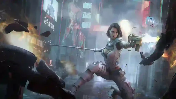 Cyberpunk Guardian