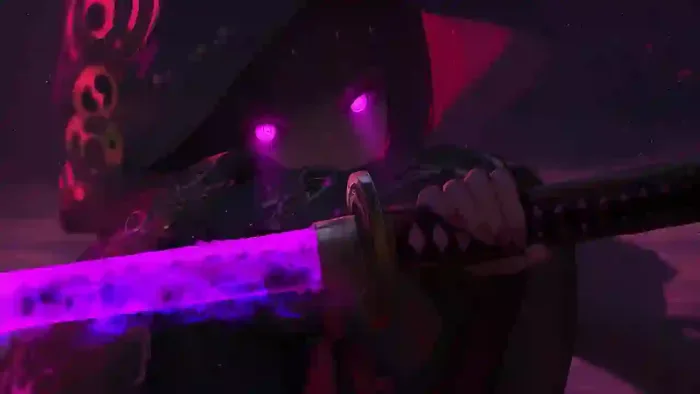 Cyberpunk Ninja Girl