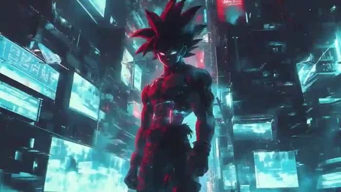Cyberpunk Son Goku