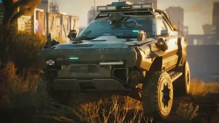 Cyberpunk Vehicle