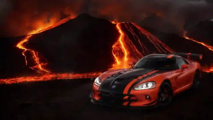 Dodge Viper Orange
