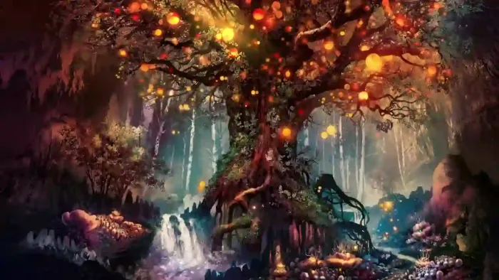 Fantasy Autumn Forest