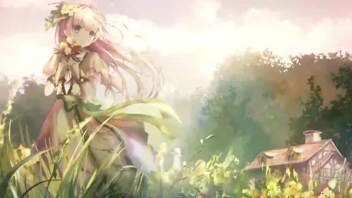 Fantasy Girl With Flowers