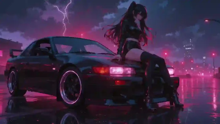 Nissan Silvia Tokyo Reflections