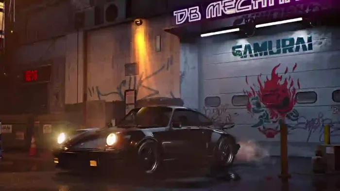 Porsche 911 Cyberpunk 2077