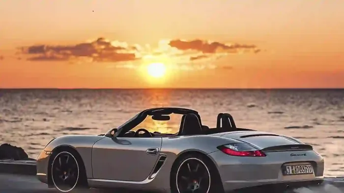 Porsche 987 Near Sea