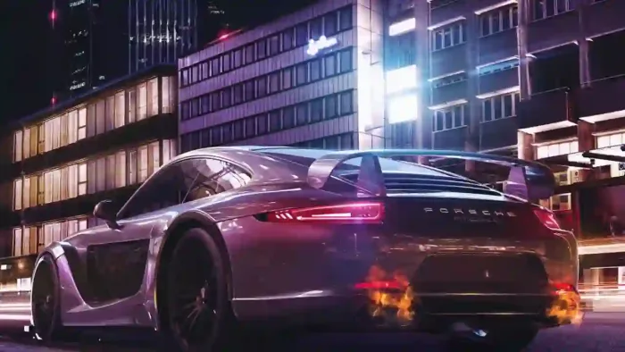 Porsche 991 At Night