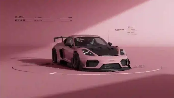 Porsche Gt4 Rs Pink