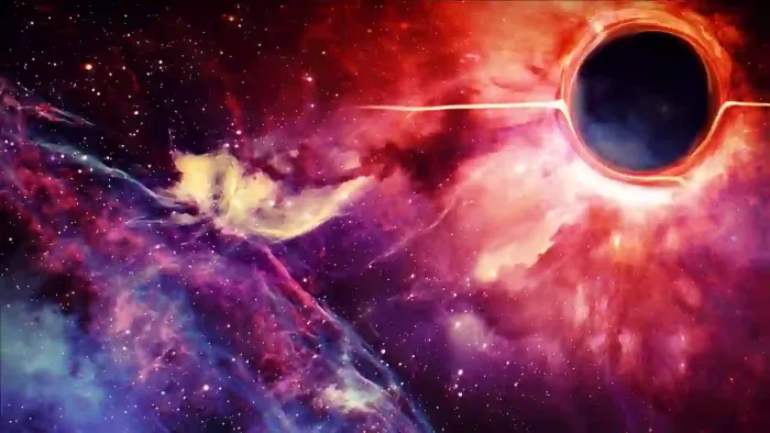 Space Warped By The Black Hole