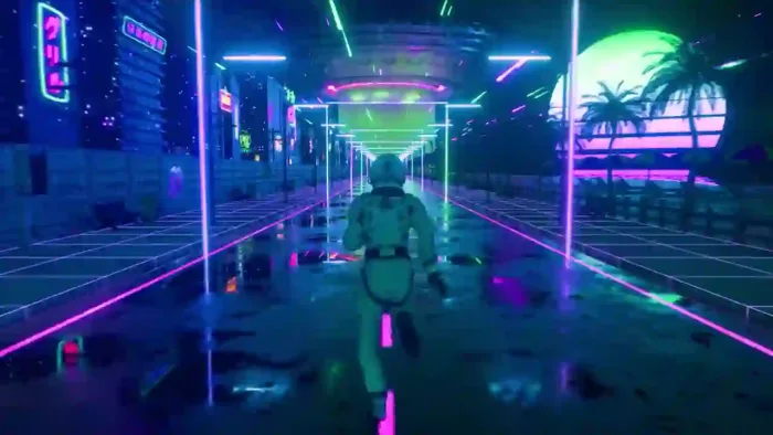 Spaceman Running