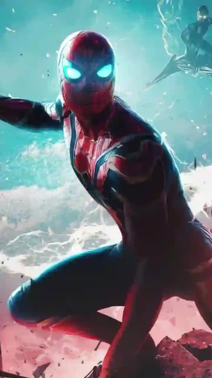 Spiderman In Flash Suit