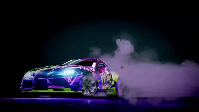 Toyota Supra Drifting