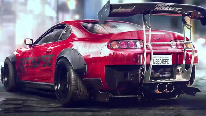 Toyota Supra Red Nfs