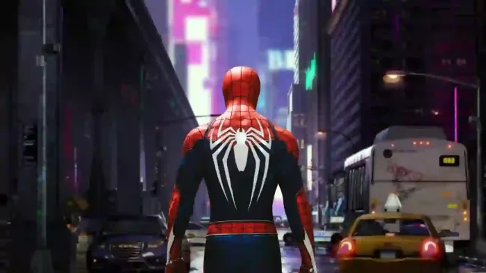 Spider Man On The Street