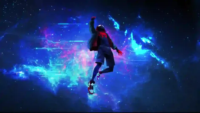 Spiderman In The Space